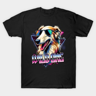 Wild One Borzoi Dog T-Shirt